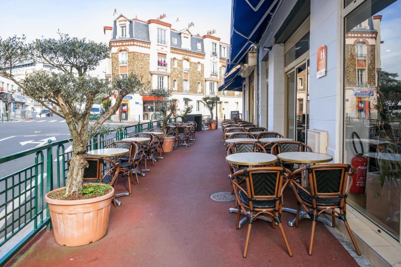 Hotel Le Theatre Suresnes Exterior foto